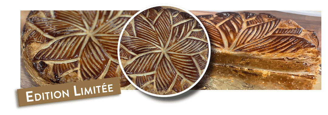 Galette des Rois et Reines, Frangipane - Pan et Gatô - Annecy